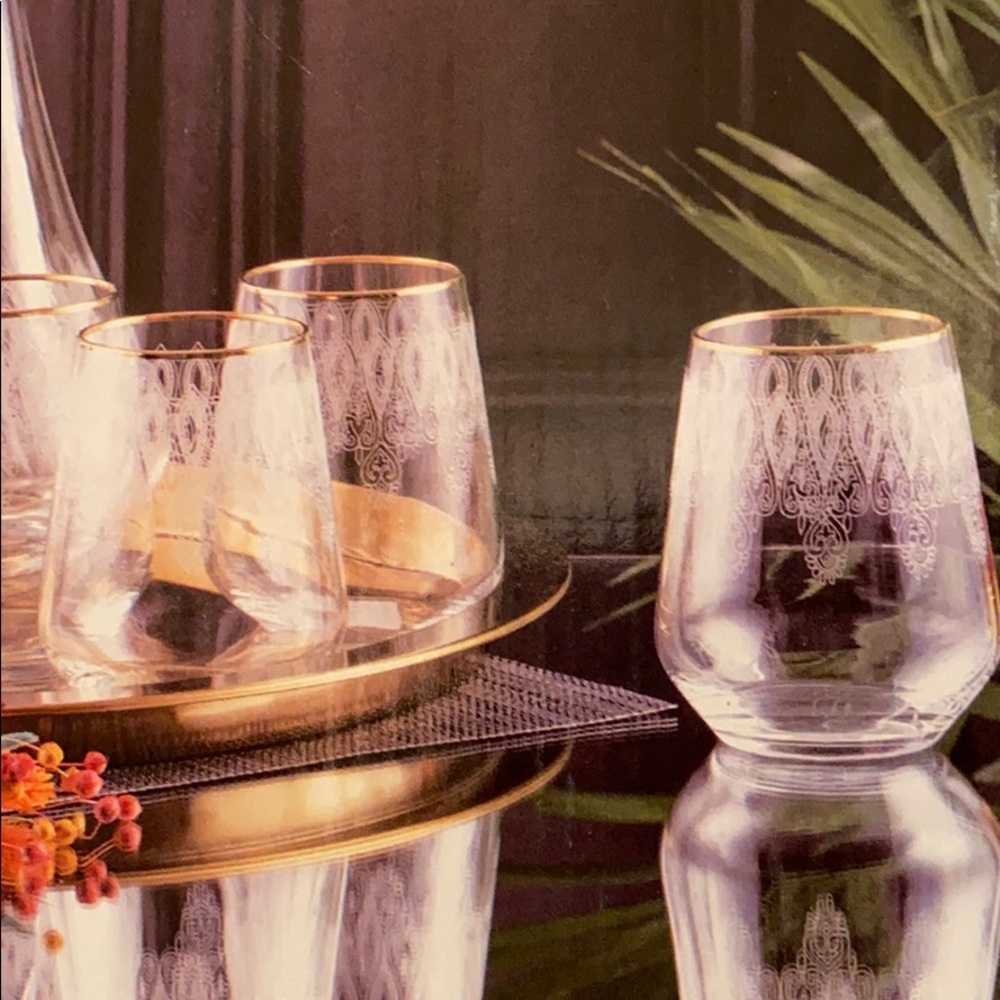 MARY LIZ REAL GOLD RIM!